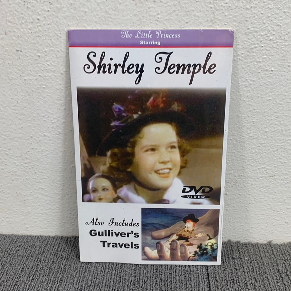 The Little Princess Starring Shirley Temple DVD 2005 Plus Gullivers Travels New